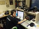Bradley University Amateur Radio Club (W9JWC) plans to compete in the 2019 NACC. Alumnus Calvin Walden, KE0DIT, is seen here at the helm of W9JWC. [Courtesy of Society of Midwest Contesters] 